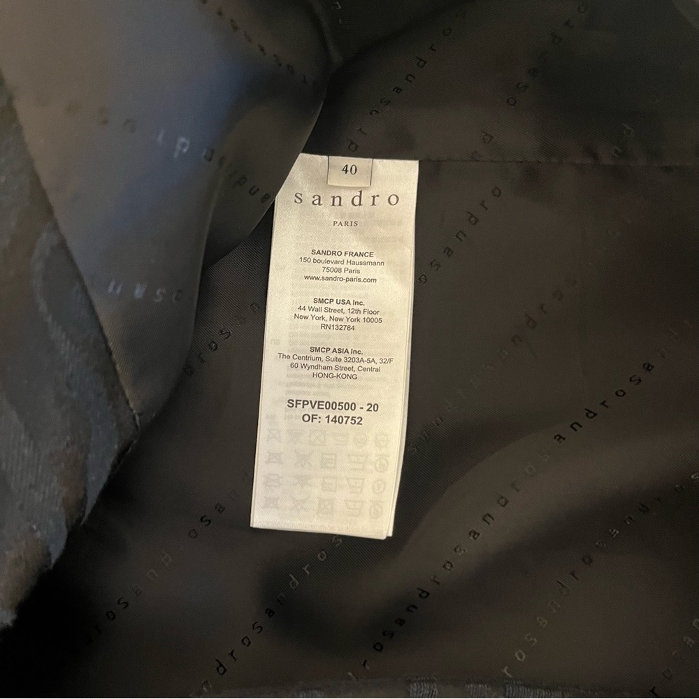 Sandro Jacquard Blazer - Picture 4 of 6